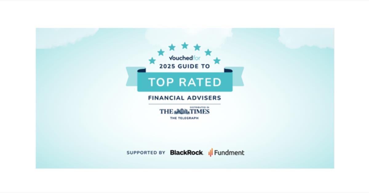 Six Advisers Qualify for VouchedFor 2025 Top Rated Adviser Guide